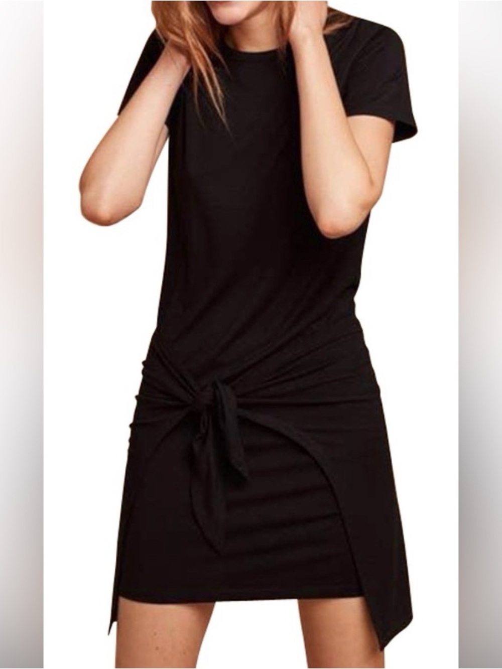 Wilfred Mini Dress with Front Tie